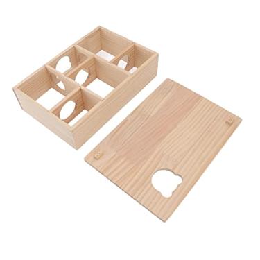 Imagem de Generic Hamster House, Hamster Hideout Hut 6 Quartos Multifuncionais para Animais de Estimação Em Movimento