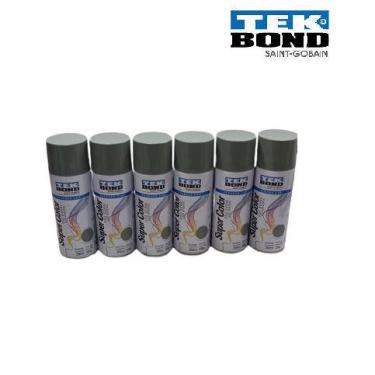 Imagem de Tinta Spray Tekbond Primer Fundo Uso Geral 350ml Com 6 Unidade - Tek B