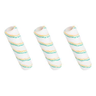 Imagem de KIT 3 Rolo Pintura 100% Poliéster Anti Respingo 23cm P.a.g