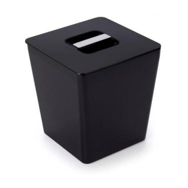 Imagem de Lixeira 5l Quadrada Preta Neo Forma
