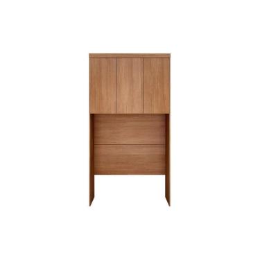 Imagem de Armário Ponte Modulado Aéreo Solteiro Rizon/Linea c/ 3 Portas Cumaru - Novo Horizonte