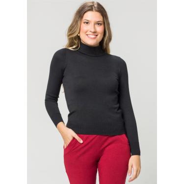 Imagem de Blusa Cacharrel Pau a Pique m/l Modal Preto