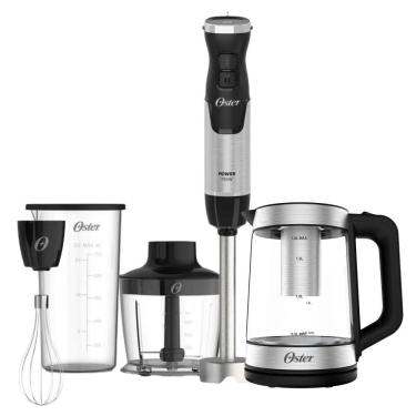 Imagem de Kit Mixer Power 3 Em 1 E Chaleira Tea Com Infusor 1,8L Oster 110V