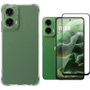 Imagem de Capa Case Capinha e Película 3D Vidro Para Moto G35 5G - Universo