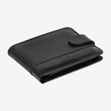 Imagem de Carteira Masculina Ferracini em Couro Preto com Fecho CF387A-Masculino