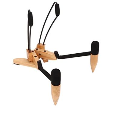 Imagem de RiToEasysports Suporte de Guitarra de Madeira Premium Ashtree Suporte Clássico Portátil para Violoncelo para Guitarras, Leve para Dar