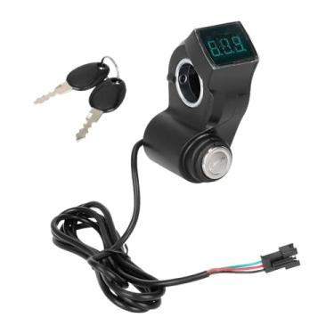 Imagem de Pegciuho Cadeado para Bicicleta Elétrica, Interruptor Liga/desliga, Peças de Bicicleta com Chave