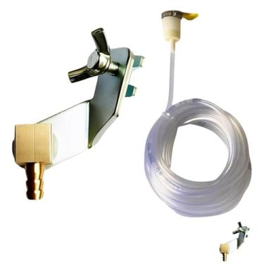 Imagem de Pulverizador de água removedor de detritos para máquina de corte - acessório de fresadora CNC, névoa universal de refrigeração (bocal de água, conector de bocal e mangueira de 5 metros)