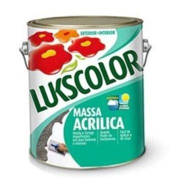 Imagem de Massa Corrida Acrílica Lukscolor Galão 3,6lts