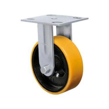 Imagem de Rodizio Fixo 6" X 2" PU Rolamento Esfera FS62PE - SCHIOPPA