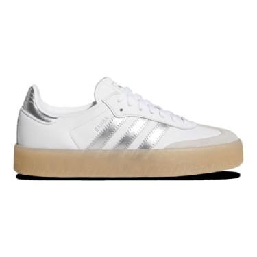 Imagem de Adidas Originals Sambae - Feminino (JQ8412, Branco/Metálico), Branco/metálico, 39