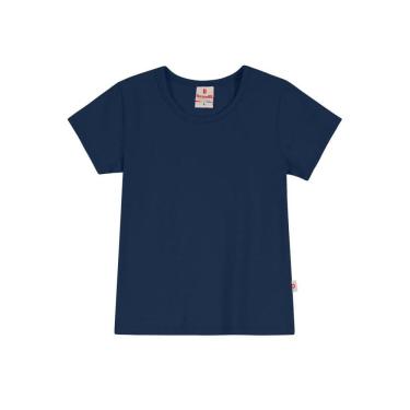 Imagem de Blusa infantil menina em cotton Brandili-Azul