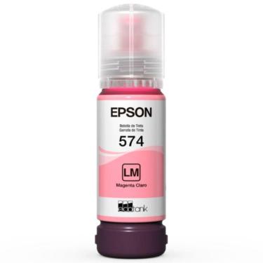 Imagem de Refil Tanque Tinta Epson T574 Magenta Claro L8050/ - T574620-al