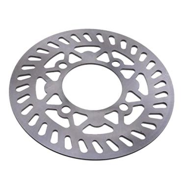 Imagem de barenx 1 peça de disco de freio traseiro prateado para quadriciclo Pro Trail Quad Dirt Bike ATV