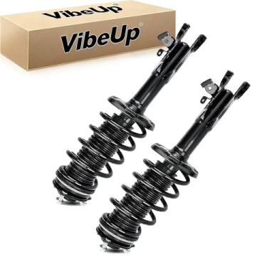 Imagem de VibeUp Conjunto de amortecedor dianteiro com mola helicoidal para Honda Civic serve apenas para Sedan 2006-2011, para Acura CSX 06-11, substitui 172286 172287, esquerda e direita, 2 peças