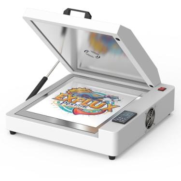 Imagem de EXPLUX Novo forno DTF atualizado, secador de forno A3 DTF com sistema de purificação de fumaça, controle de temperatura para impressão por transferência de calor DTF Power, filme de transferência de