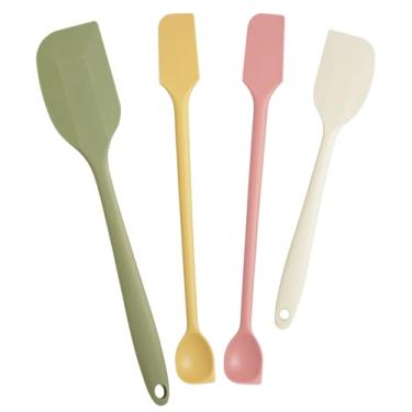 Imagem de NiHome Pacote com 4 espátulas de silicone de vários tamanhos