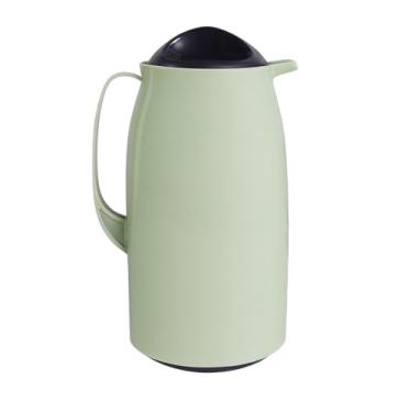 Imagem de Kit Café Super Prático Verde, Conjunto com 6 Peças, Garrafa Térmica com Tampa Preta