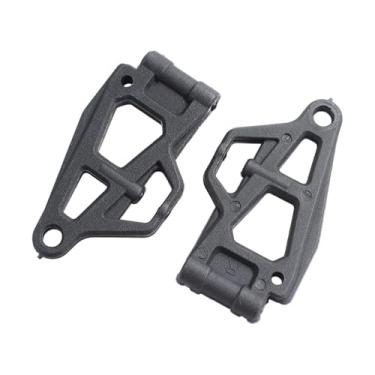 Imagem de KiBcsLic 2 peças de braços de suspensão dianteiros inferiores para carro RC, escala 1:18, peças de reparo DIY de para carros de controle remoto