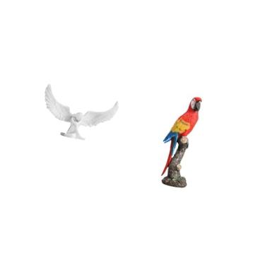 Imagem de Fenteer Estatueta de Resina com Asas de, Escultura Criativa de Anjo para Escritório, Inauguração de Casa, Estante, Corredor, Mesa, Jardim, Quarto, Va