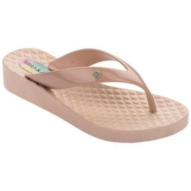 Imagem de Tamanco Anabela Chinelo Feminino Ortopedico Tratorado Anatomico para Esporao Fascite Plantar-Feminino