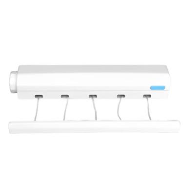 Imagem de Varal Retrátil de Parede Resistente e Reforçado, para Roupas e Toalhas com Design Decorativo