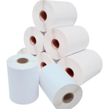 Imagem de Etiquetas Autoadesivas Higipack Térmica 100cm Kit 8 Rolo