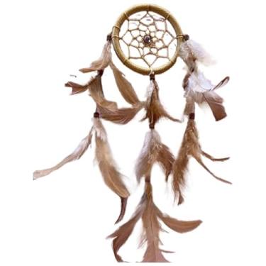 Imagem de Filtro dos Sonhos Bege penas Bege