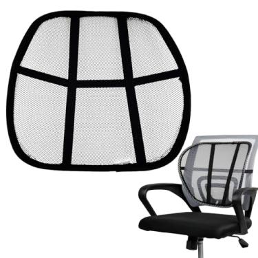 Imagem de Apoio Lombar Ergonômico para Cadeira | Suporte Anatômico com Tela Respirável | Melhora a Postura e Reduz Dores nas Costas | Ideal para Escritório, Home Office e Carro