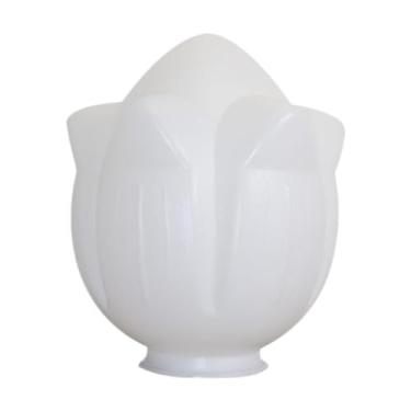 Imagem de Baoblaze Abajur decorativo em acrílico para poste de luz, com formato de flor, ideal para iluminação de pátios, jardins e áreas externas, 35cmx39cm