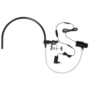 Imagem de Equipamento portátil de salão e spa com bomba de chuveiro de spa portátil ajustável pressão de água. Preto forte e resistente ao desgaste. Cachoeira Head Spa para tigela de xampu