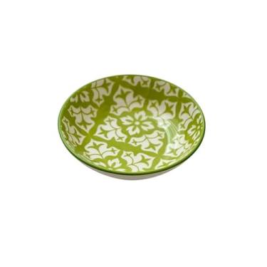 Imagem de prato de lanche Pratos de cerâmica para molho, vinagre, temperos, lanches, frutas, sobremesas, talheres tigela de sopa(Green)