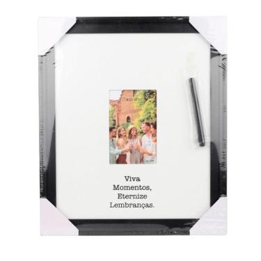 Imagem de Painel Foto Recado 35x40cm com Caneta Rio Home Branco FOT040