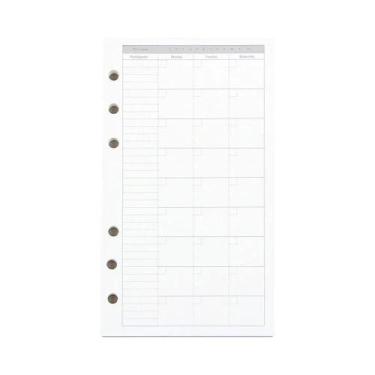 Imagem de Caderno Espiral A5 A6 Com Folhas Soltas, Planejador Semanal E Mensal, 