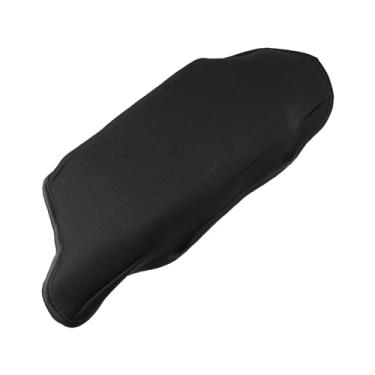 Imagem de A ABSOPRO Cobertura do apoio de braço do assento do console central do carro tampas protetoras de armazenamento guarnição para Toyota CHR 2018-2023 preto