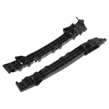Imagem de TUCKBOLD Suporte de para-choque para Honda Fit durável No.71598TF0003/71593TF0003 | Suporte de retenção de para-choque traseiro esquerdo e direito preto, 1 par