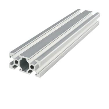 Imagem de S25HH0 Moldura de perfil de alumínio C Beam 2040 T-Slot extrusão anodizado 400 500 mm trilho linear para peça de impressora CNC 3D (100 mm)