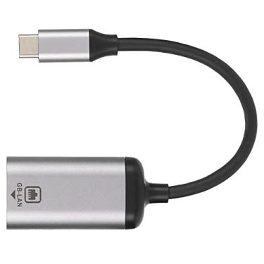 Imagem de SUNGOOYUE Adaptador Ethernet USB C, Adaptador de Rede de 1000 Mbps, Liga de Alumínio, Plug and Play, Compatível Com Dispositivos OS X (#12)
