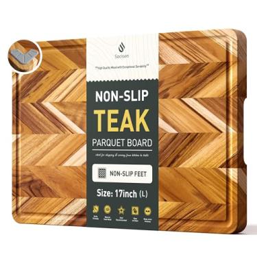 Imagem de Tábua de cortar, tábua de cortar madeira, tábua de charcutaria, dupla face, tábua de servir, cozinha, essencial, casa, aquecimento, anfitriã, presente para presente de Natal, casamento, aniversário