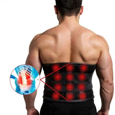 Imagem de Cinta Lombar Magnética Terapia Dor Nervo Ciático Hérnia Disco - Aiko, 