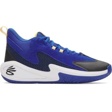 Imagem de Under Armour Unissex-adulto Curry 3z Suede, Branco royal, 38 BR