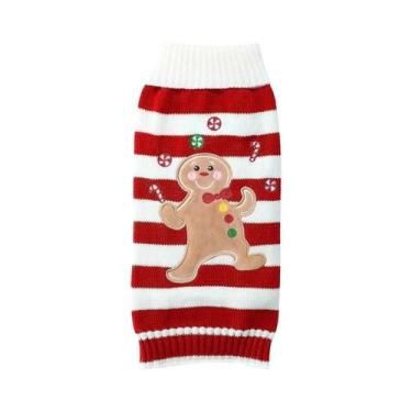 Imagem de Suéter Quente De Natal Para Cães E Gatos De Pequeno, Médio E Grande Po