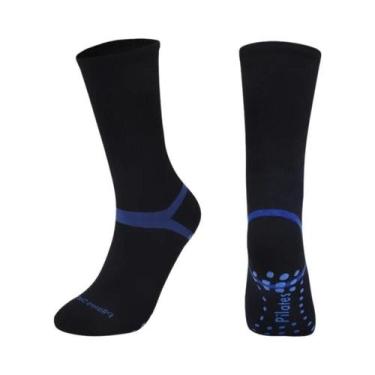 Imagem de Meias De Algodão Antiderrapantes Para Yoga, Pilates, Dança E Ballet Pa