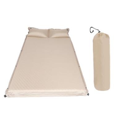 Imagem de Colchão de Ar Inflável Automático Tapete Chão Espesso Portátil para Camping Auto-Inflável com Almofada e Sacola Armazenamento Casa Escritório Ao Livre Praia