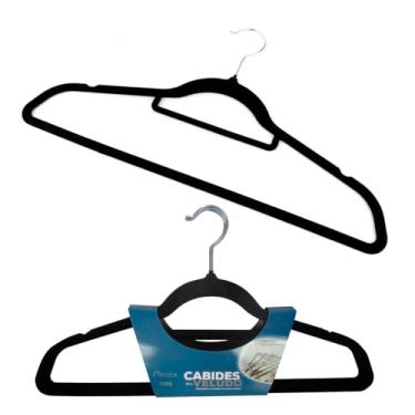 Imagem de CABIDE ADU.VELUDO PLAST/METAL 5PCS 45CM