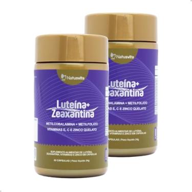 Imagem de Luteína + Zeaxantina com Vitaminas e Zinco Quelato (2 und. 120 cápsulas)
