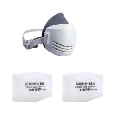 Imagem de Máscara Industrial Com Filtro Substituível 20, Pintura Polida, Antifou