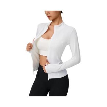 Imagem de Jaqueta De Yoga Feminina De Manga Longa Para Emagrecimento Primavera V