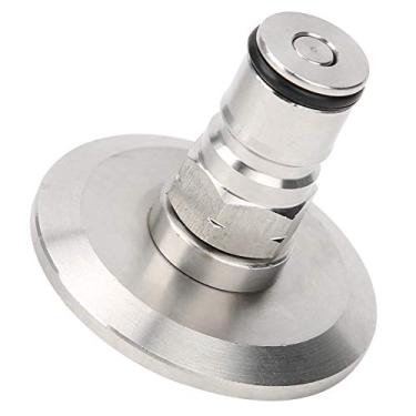 Imagem de Adaptador de Pino Bloqueio Gás 1 5in Tri Clamp para Conector Acessório Cervejeiro Conexão Sem Solda Bulkhead Gaxeta Silicone Resistente à Vazamento Gr