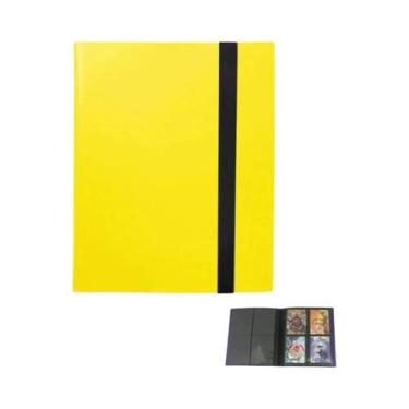 Imagem de Fichário Para Cartões De Esportes Com Múltiplos Bolsos, Capa Durável E